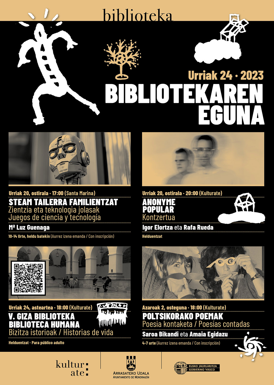 la-biblioteca-municipal-de-arrasate-organiza-un-variado-programa-de